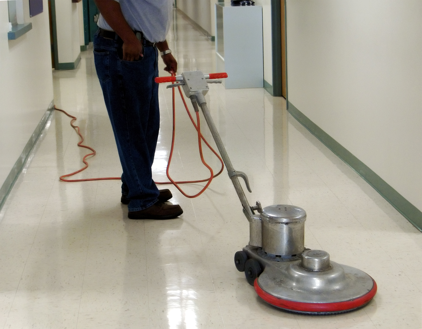Floor Stripping & Waxing During Summer Break